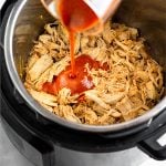Instant Pot Buffalo Chicken Pinterest image