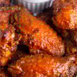 Air Fryer Buffalo Wings Pinterest image