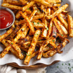 Turnip Fries Pinterest image