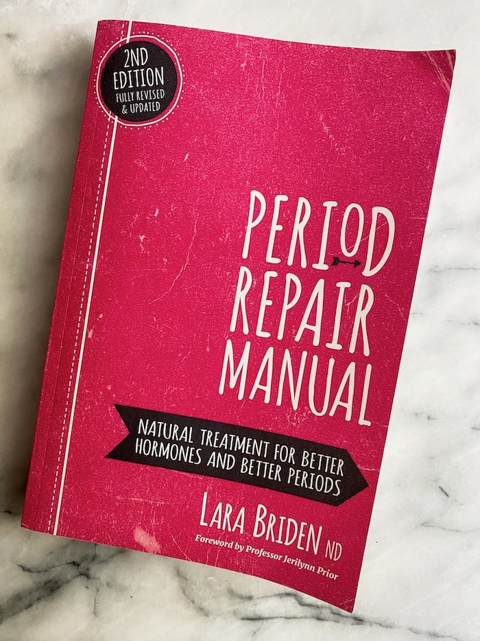 Period repair manual book about how to get your period back naturally.