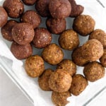 Vegan Seed cycling ball recipe Pinterest image