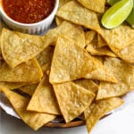 Tortilla chips air fryer Pinterest image