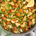 Maple mustard chicken Pinterest image