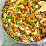 Healthy maple mustard chicken Pinterest image