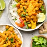 Vegan Chickpea Curry Pinterest image