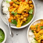Vegan Curry Recipe Pinterest image