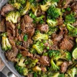 Healthy Beef and Broccoli Stir Fry Pinterest image