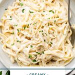 Lemon Garlic Sauce Pinterest image
