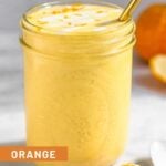 Orange Creamsicle Smoothie Pinterest image