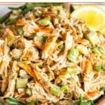 Buffalo Chicken Salad Pinterest image