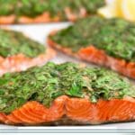 Easy 10 minute Herb Grilled Salmon