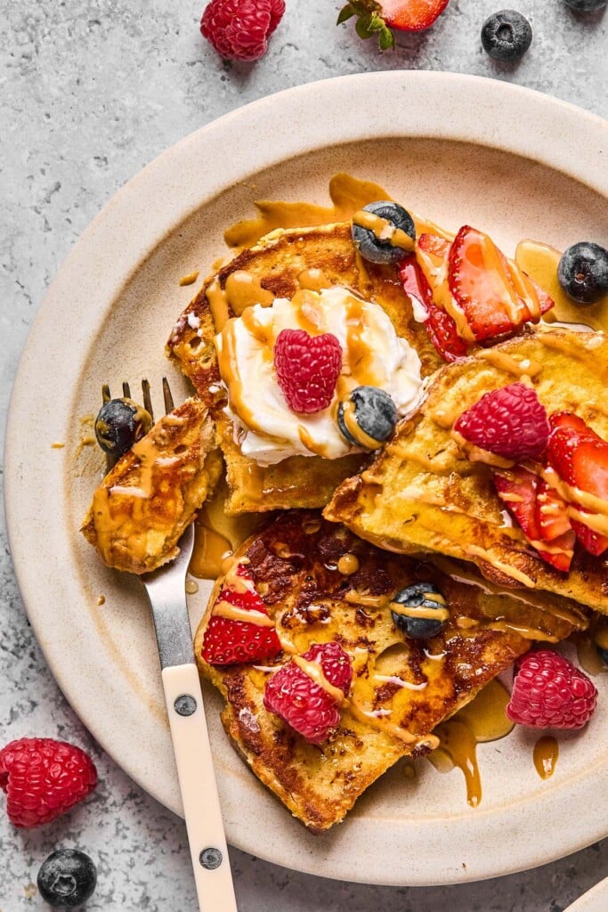 Protein powder french toast